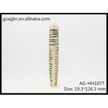 Fashionable&Empty Aluminum Round Mascara Tube AG-HH1077, AGPM Cosmetic Packaging , Custom Colors/Logo